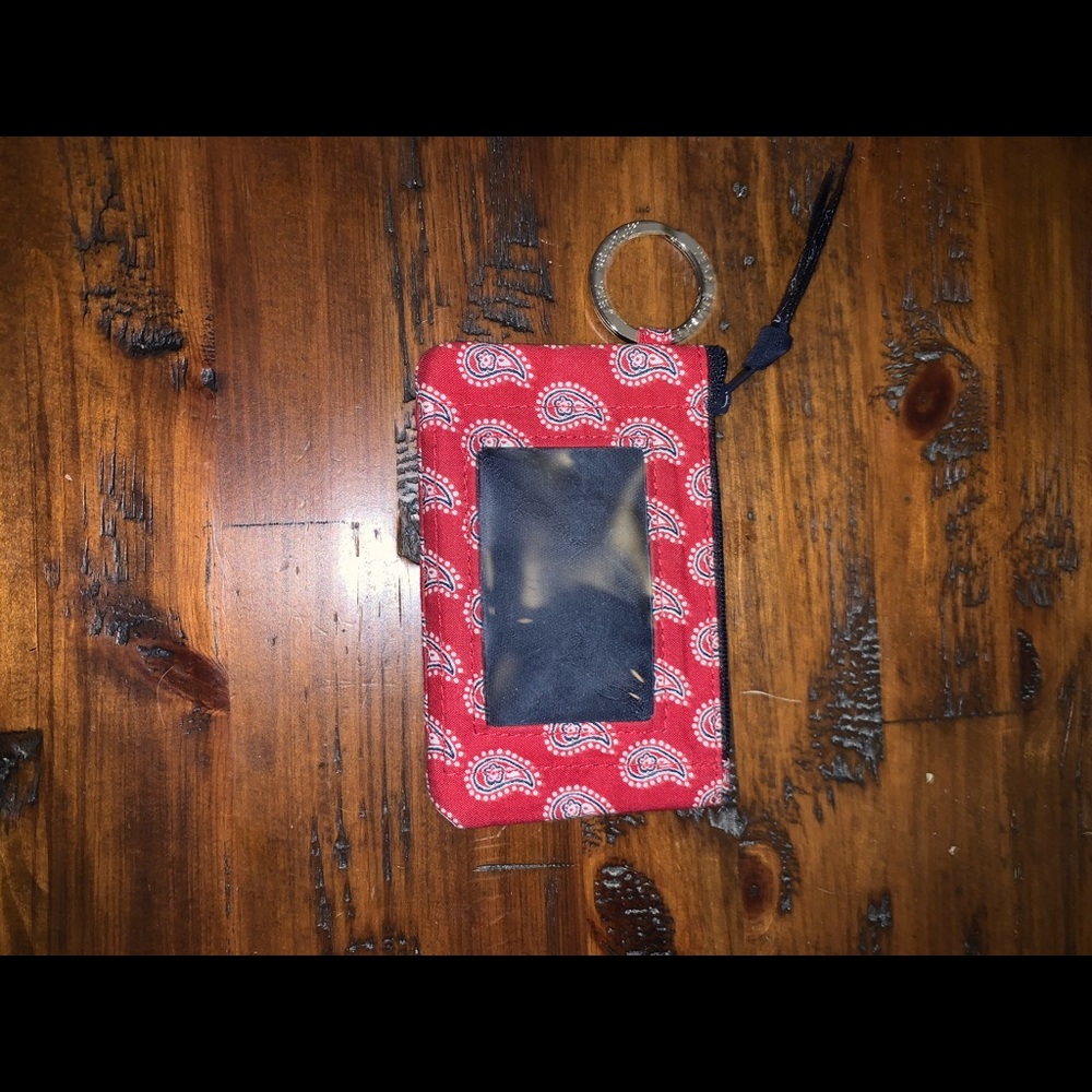 Vera Bradley coin ID purse